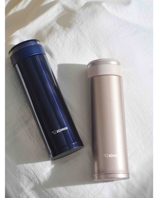 زجاجة زوجيروشي مفرغة من الهواء 0.46 لتر، لون أزرق داكن