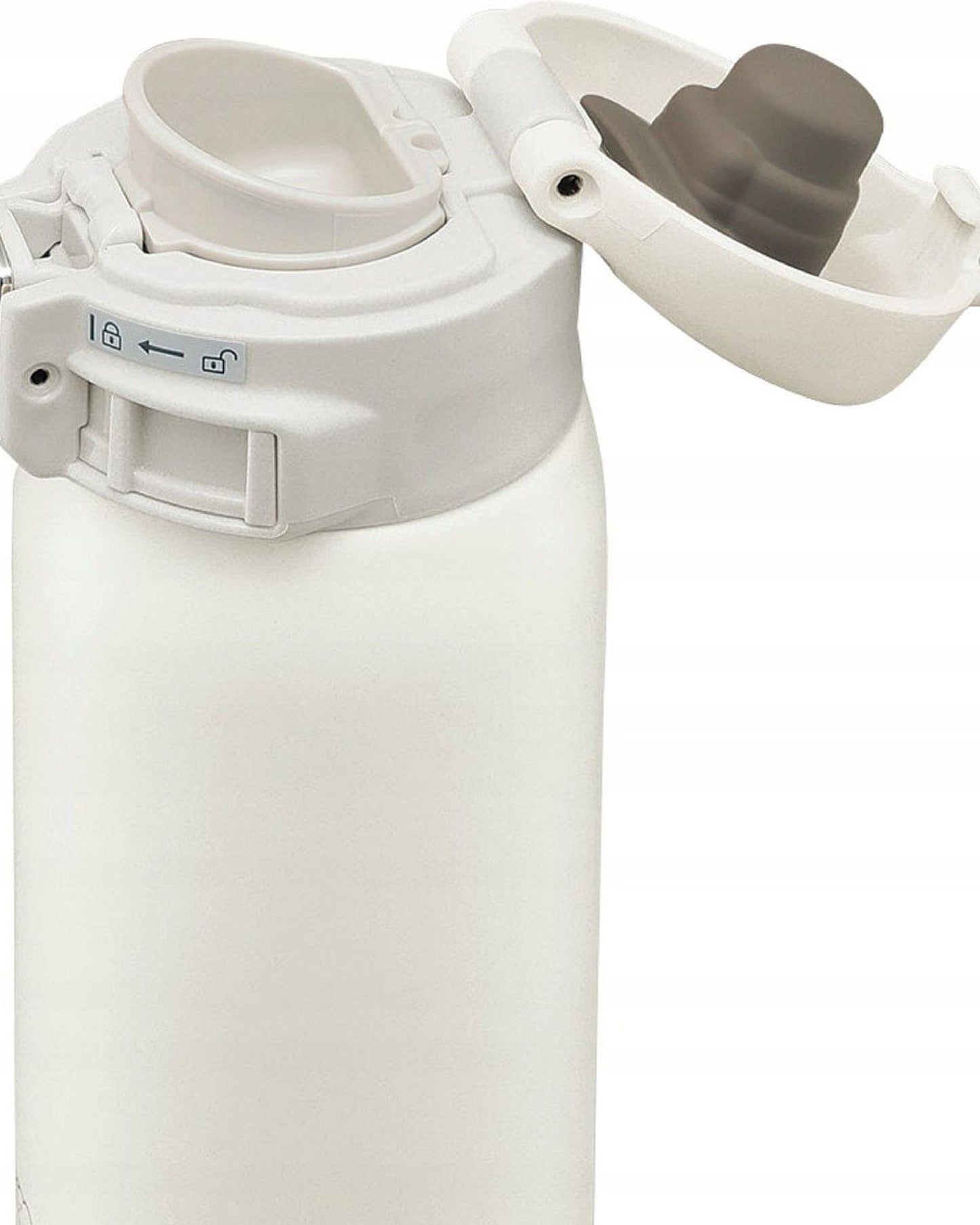 زجاجة زوجيروشي بيضاء مفرغة من الهواء سعة 0.48 لتر