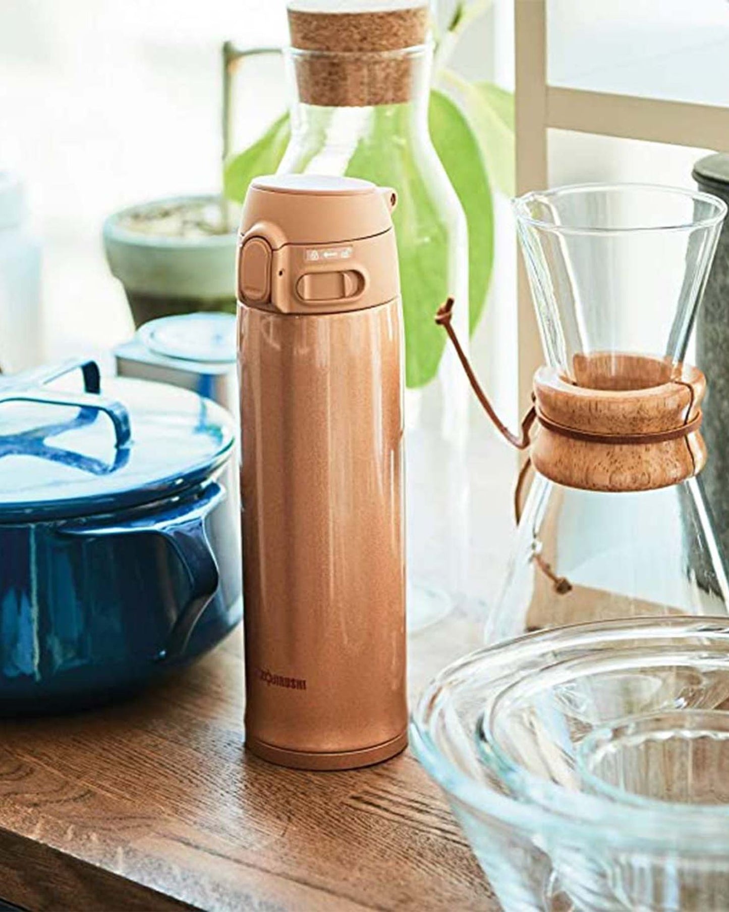 كوب زوجيروشي معزول بتفريغ الهواء سعة 12 أونصة