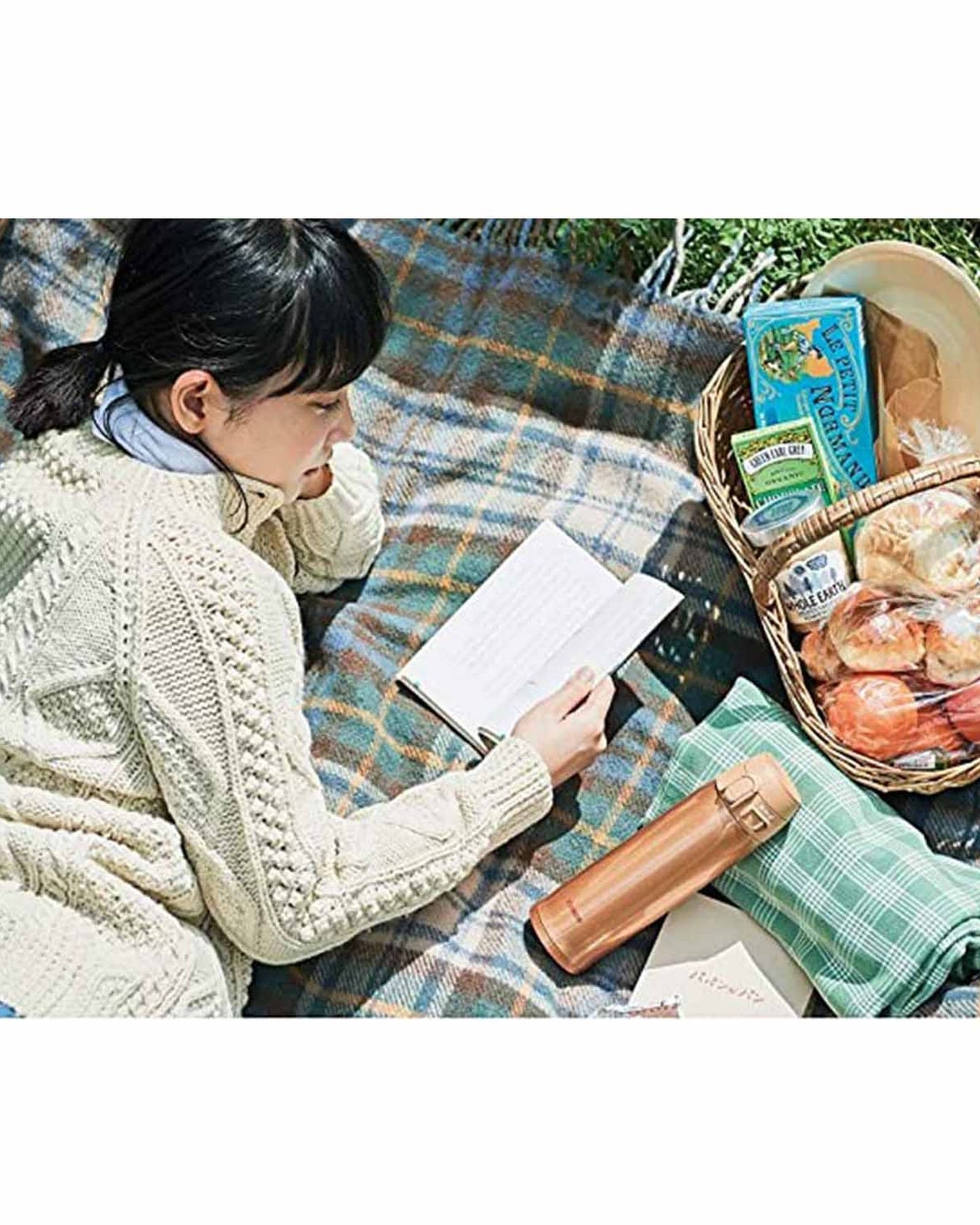 كوب زوجيروشي معزول بتفريغ الهواء، سعة 20 أونصة، لون ذهبي عسلي