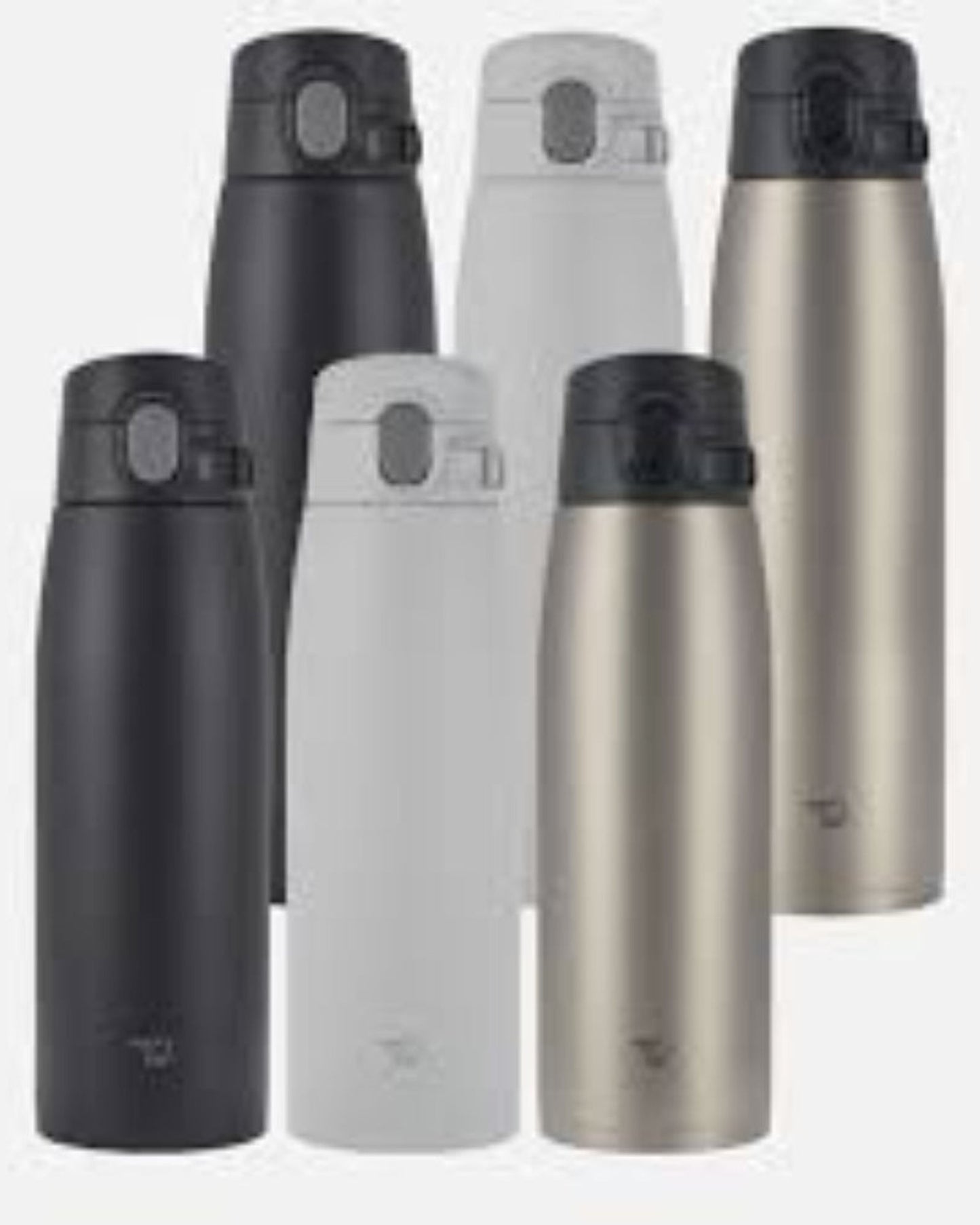 زجاجة تفريغ زوجيروشي 0.83 لتر رمادي مطفي