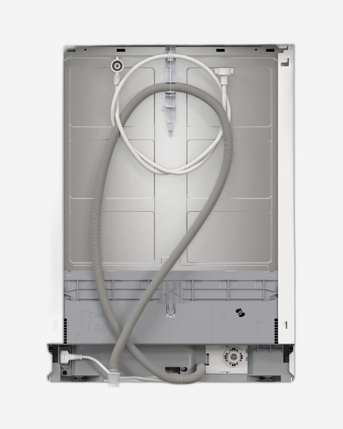 غسالة أطباق بوش سلسلة 2 قائمة بذاتها - SMS26AW00M فضي