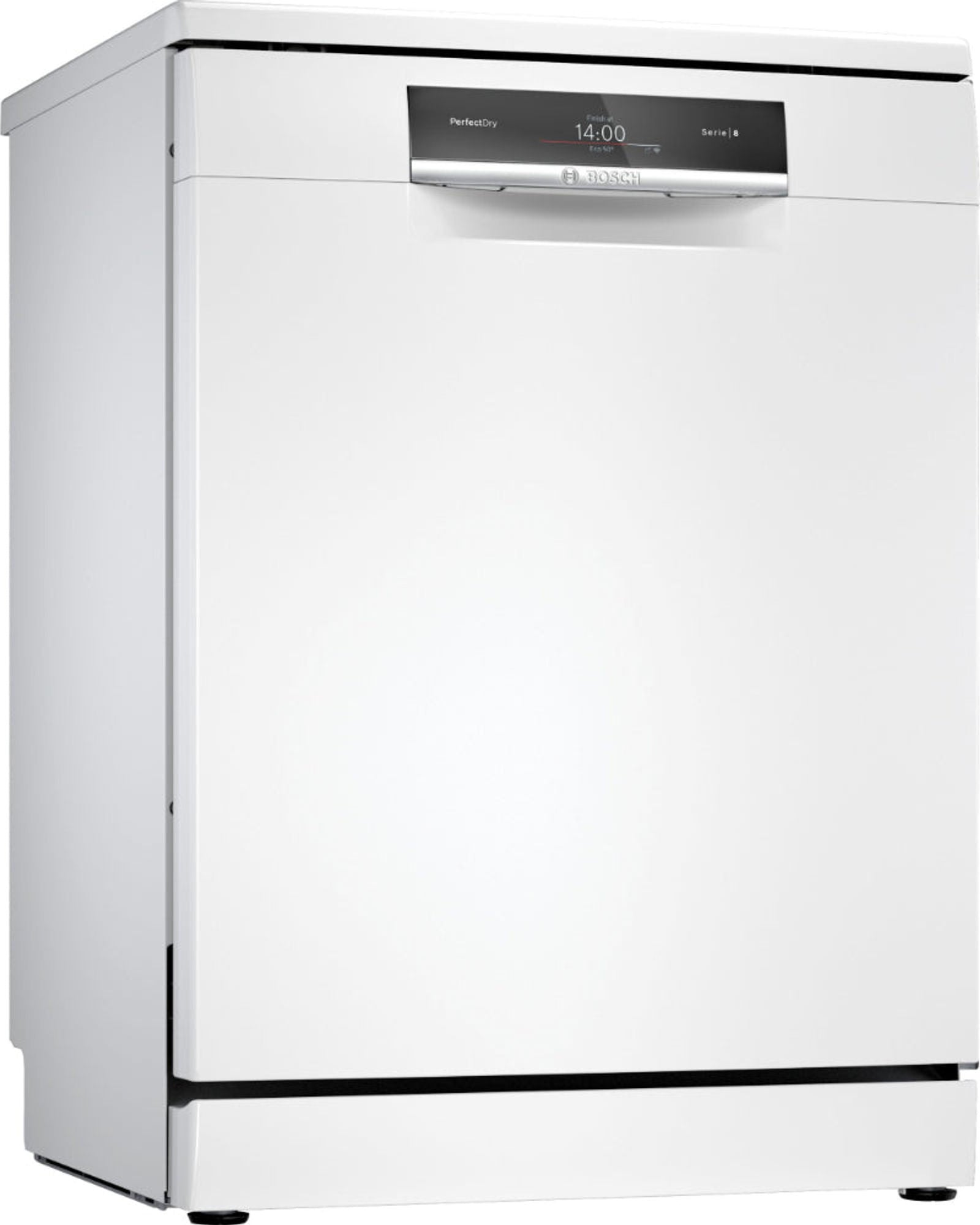 Bosch Series 8 Free-standing Dishwasher, 13 Place Settings, Remote Start, HygienePlus 60 cm, White SMS8ZDW86M