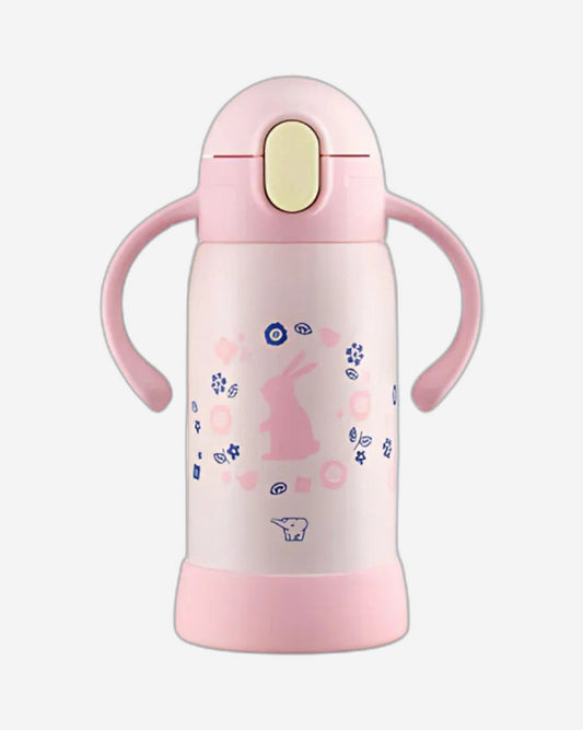 زجاجة زوجيروشي مفرغة من الهواء سعة 0.32 لتر، لون وردي