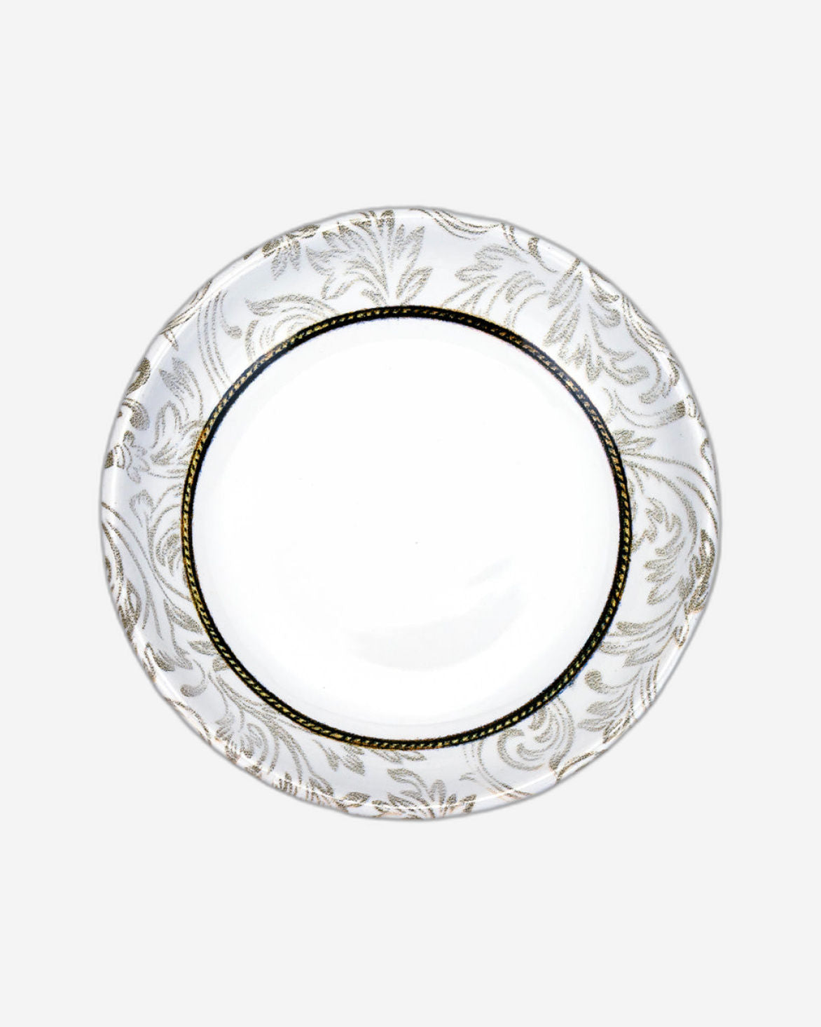 وعاء تقديم دائري من السيراميك إيديسا إيلانا، مقاس 13 سم، أبيض (مجموعة من قطعة واحدة)