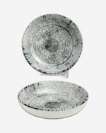 وعاء تقديم سيراميك دائري من إيديسا جينكو، مقاس 13 سم، متعدد الألوان (مجموعة من قطعة واحدة)