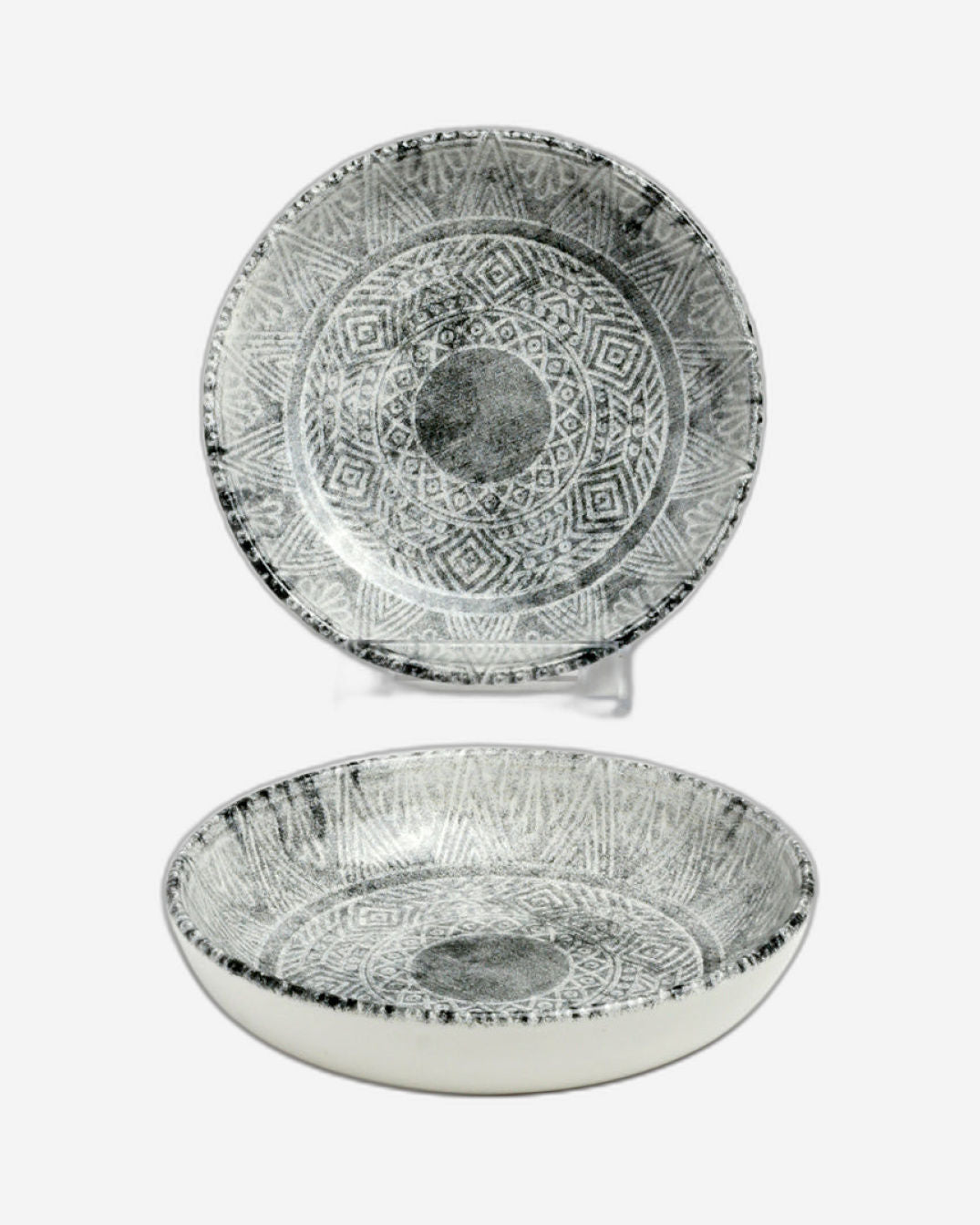 وعاء تقديم سيراميك دائري من إيديسا جينكو، مقاس 13 سم، متعدد الألوان (مجموعة من قطعة واحدة)