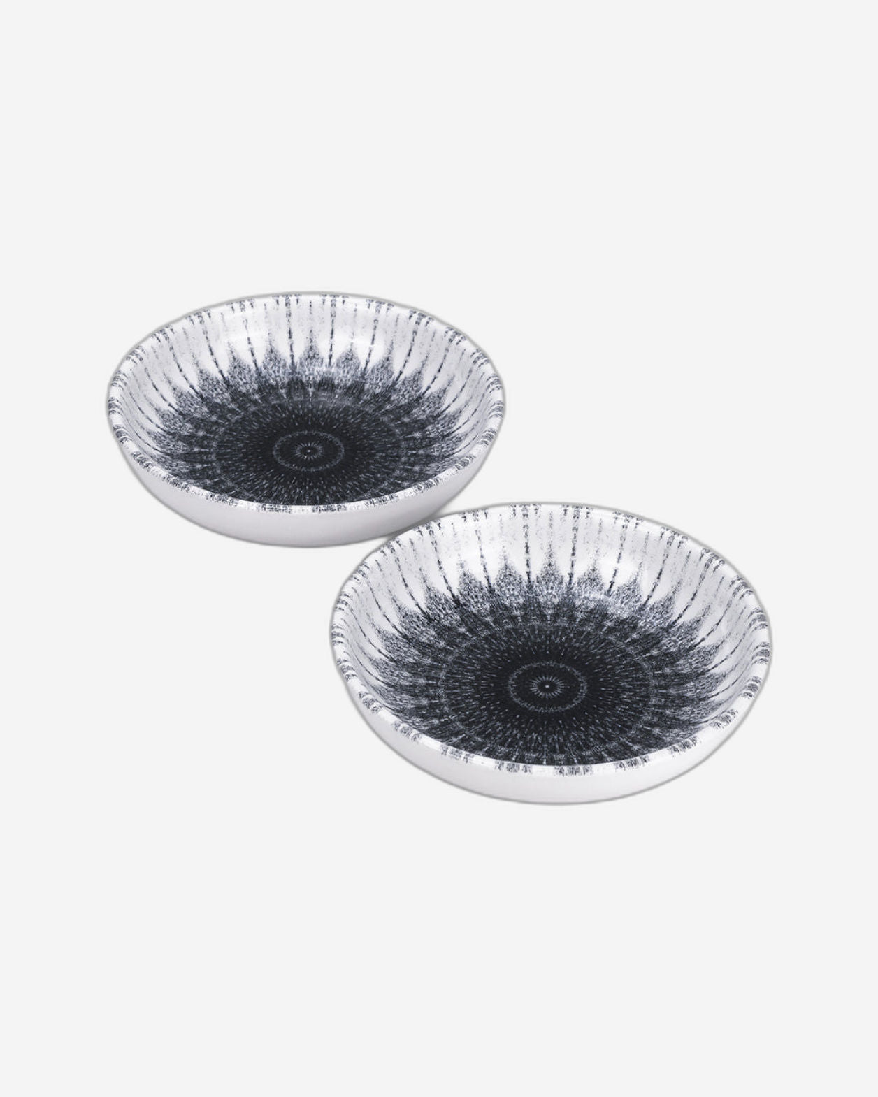 وعاء تقديم دائري سيراميكي كوزمو من إيديسا، مقاس 13 سم، متعدد الألوان (مجموعة من 6 قطع)