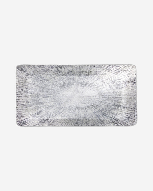 طبق تقديم مستطيل سيراميكي من إيديسا أستين (متعدد الألوان، 12.5 × 24 سم، مجموعة من قطعة واحدة)