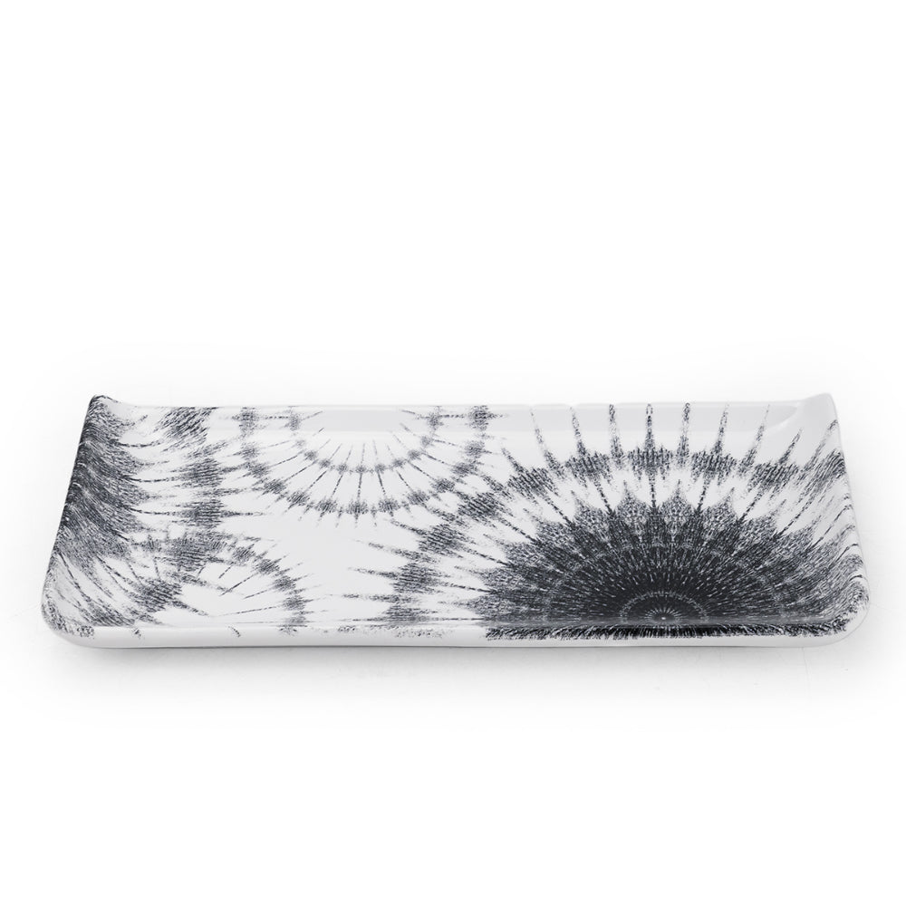 طبق تقديم مستطيل سيراميكي من إيديسا كوزمو (متعدد الألوان، ١٢.٥ × ٢٤ سم، مجموعة من ٦ قطع)