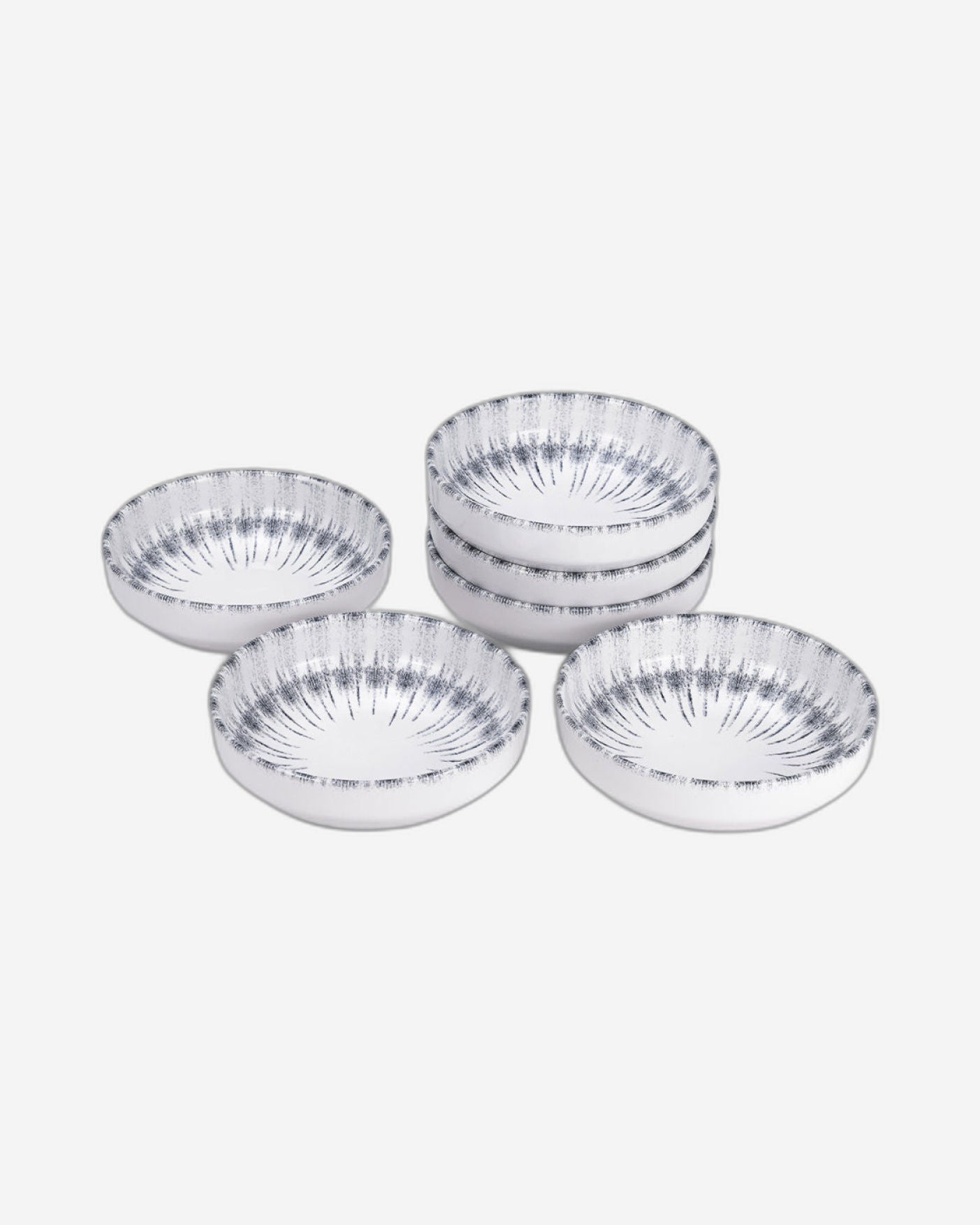 وعاء حساء دائري سيراميكي من إيديسا كوزمو، مقاس 15 سم، متعدد الألوان (مجموعة من 6 قطع)