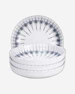 طبق حساء سيراميك من إيديسا كوزمو، مقاس 21 سم، أبيض (مجموعة من 4 قطع)