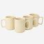 Cuisine Art ZOE Mug Set 4 pcs 385 ml Beige