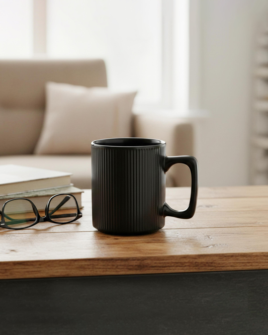 Cuisine Art ZOE Mug Set 4 pcs 385 ml Black