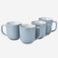 Cuisine Art IVY Mug Set 4 pcs 420 ml Blue