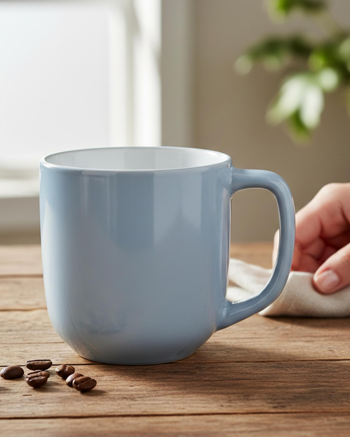 Cuisine Art IVY Mug Set 4 pcs 420 ml Blue