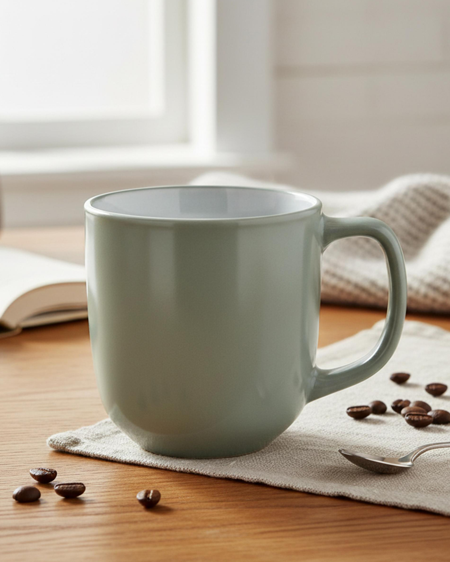 Cuisine Art IVY Mug Set 4 pcs 420 ml Green