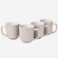Cuisine Art IVY Mug Set 4 pcs 420 ml Pink