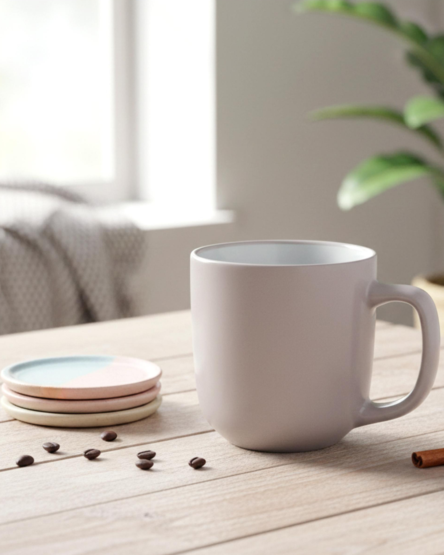 Cuisine Art IVY Mug Set 4 pcs 420 ml Pink