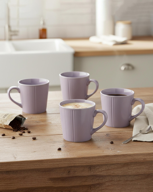 Cuisine Art EVE Mug Set 4 pcs 300 ml Lavender