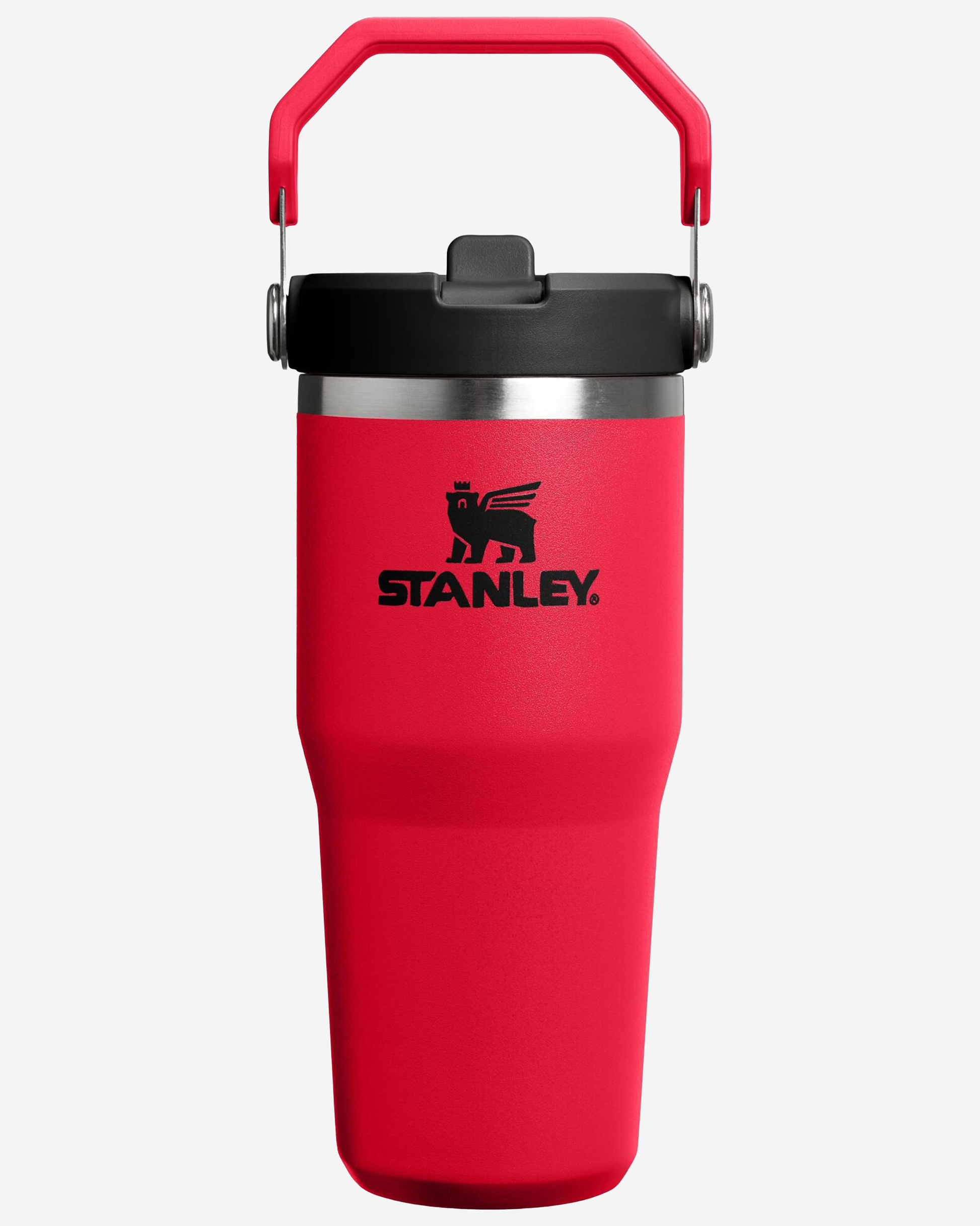 Stanley IceFlow GO 410ml/14oz Flip Straw Tumbler Chili Black