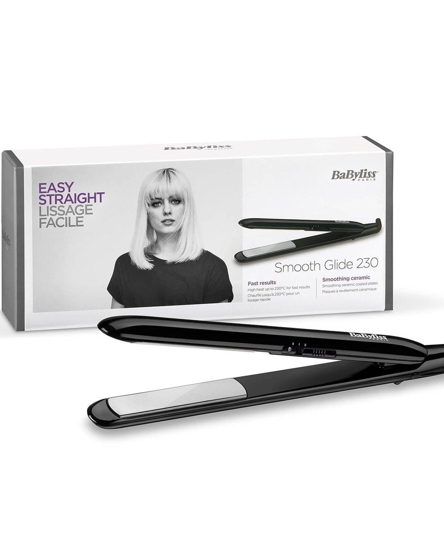 مكواة فرد الشعر السيراميك من بيبيليس