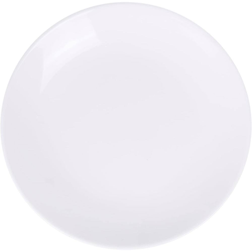 طقم عشاء بورسلين من شالو باي كوزين آرت، ١٨ قطعة - أواني خزفية أنيقة لستة أشخاص | يتضمن أطباق عشاء ٢٦.٨ سم، وأطباق جانبية ٢٠ سم، وأوعية ١٥ سم، لون أبيض