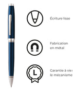 قلم حبر جاف كروس كوفنتري أزرق AT0662-9