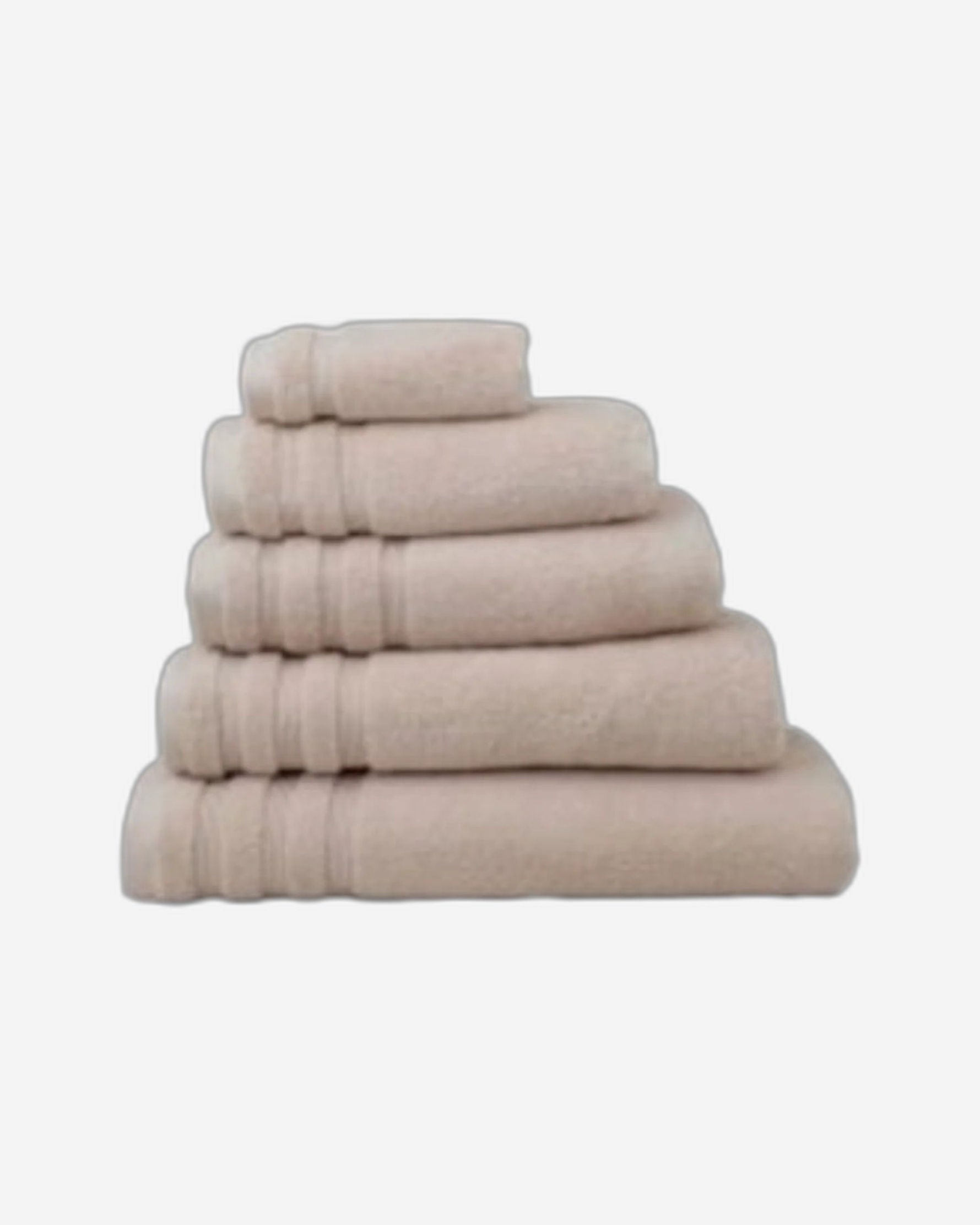 مجموعة مناشف الحمام "زيرو تويست" من لينين أوبسيشن بلون ساندستون