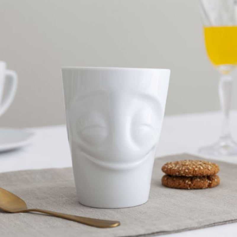 58 منتجًا كوب بمقبض - أبيض مبهج