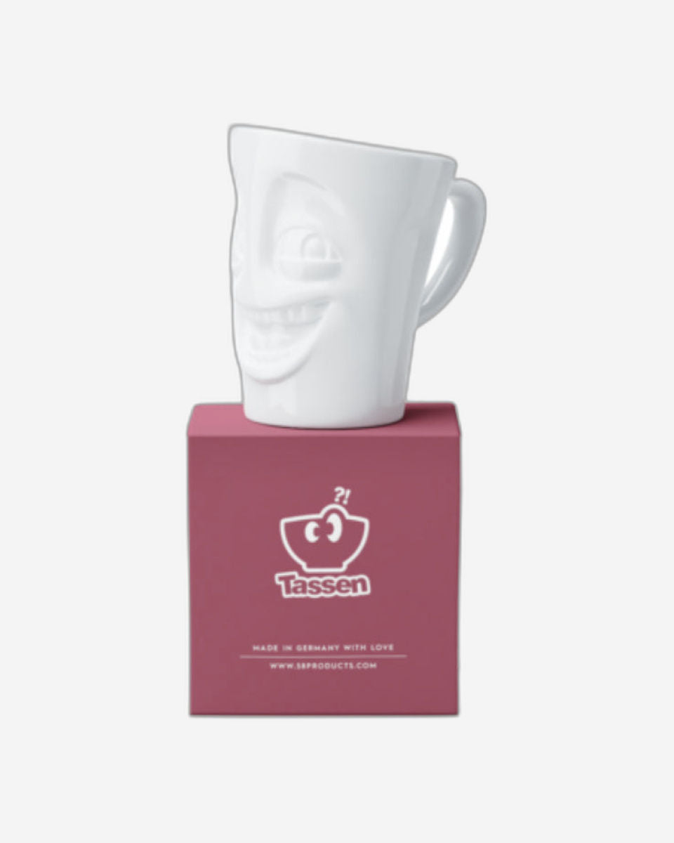 58 منتجًا كوب بمقبض - أبيض مازح