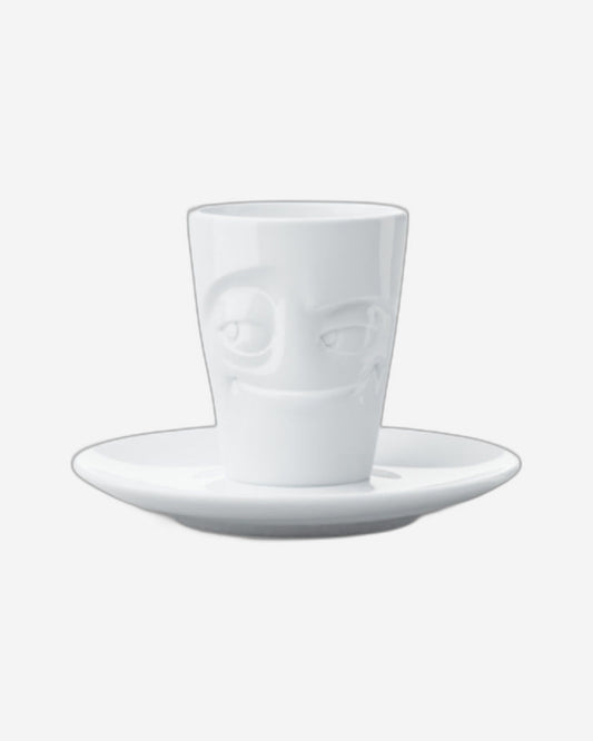 58 منتجًا كوب إسبرسو بمقبض - أبيض لامع