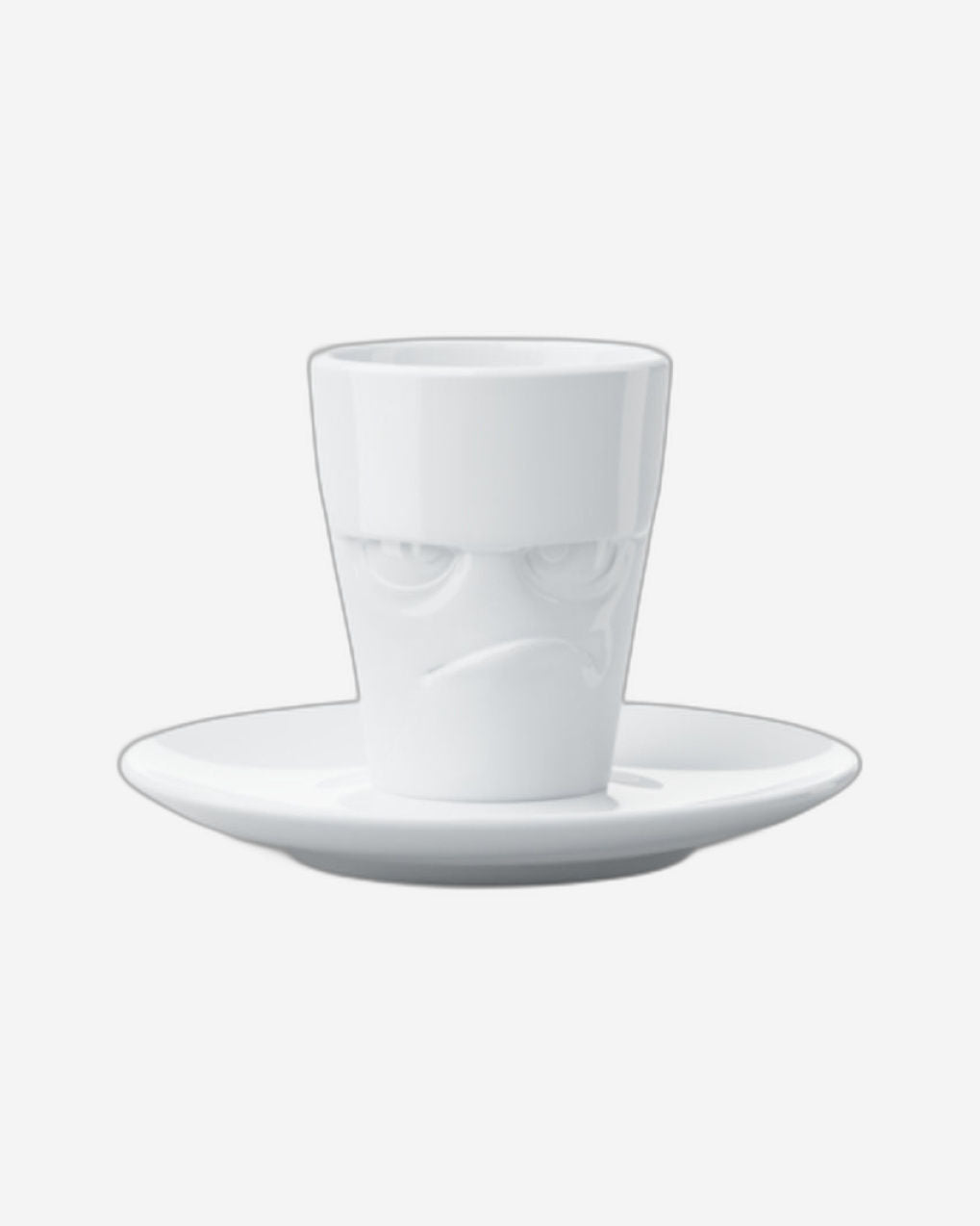 58 منتجًا كوب إسبريسو بمقبض - غاضب - أبيض