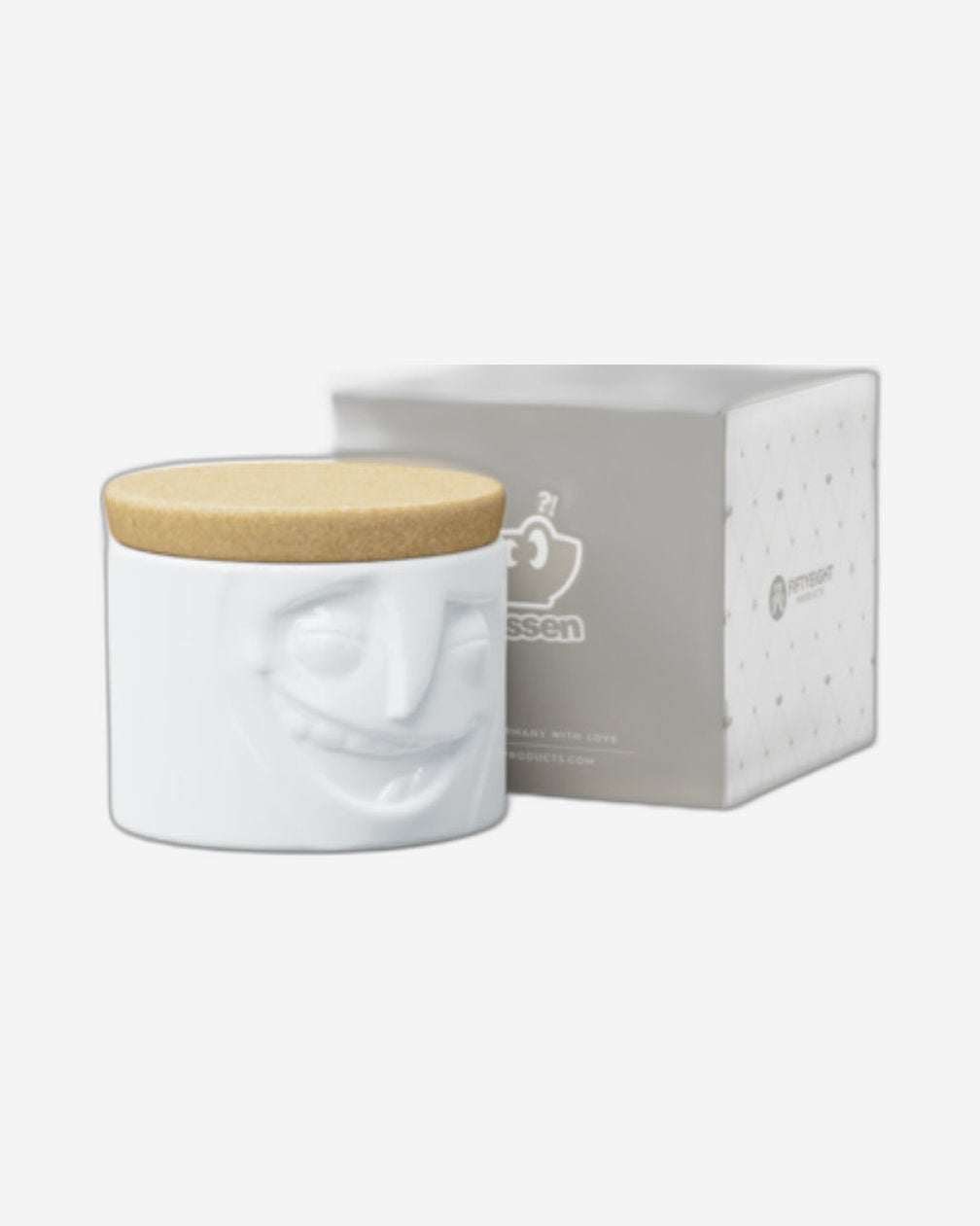 58 منتجًا برطمان تخزين 900 مل - أبيض مبهج