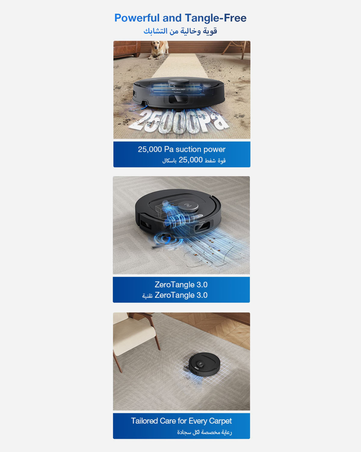 ECOVACS DEEBOT T30C OMNI Robot Vacuum Cleaner with Station Black
