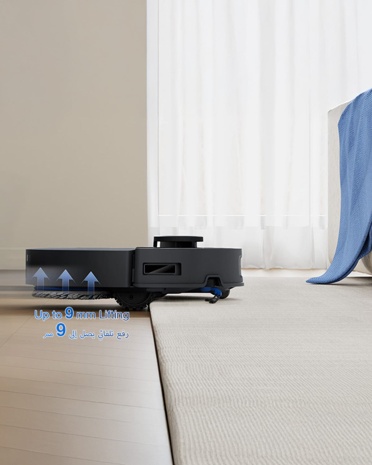 ECOVACS DEEBOT T30C OMNI Robot Vacuum Cleaner with Station Black