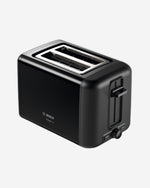 Bosch DesignLine Stainless Steel Toaster, Two Slice - Black, TAT3P423GB