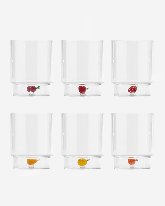 Teca Frutta Tumbler Assorted Symbol