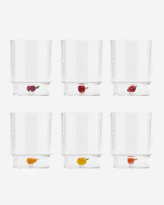 Teca Frutta Tumbler Assorted Symbol