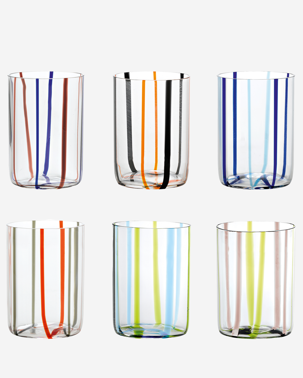 Tirache Tumbler Bicolor Assorted Set 6