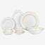 Shallow KIVA Dinnerware Set 32 pcs