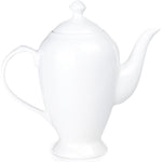 طقم عشاء من الخزف الصيني العظمي (47 قطعة) من كويزين آرت، طقم عشاء أبيض لـ 8 أشخاص | أطباق عشاء، أطباق حلوى، أكواب شاي، أطباق، أوعية، وعاء سلطة، طبق بيضاوي، إبريق شاي، وعاء سكر، كريمة، هزازات ملح وفلفل