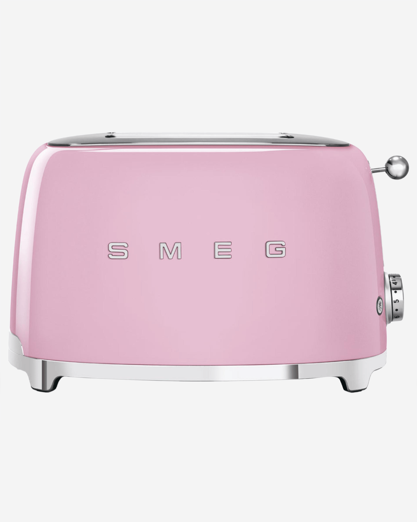 Smeg 2 slice toaster – pink