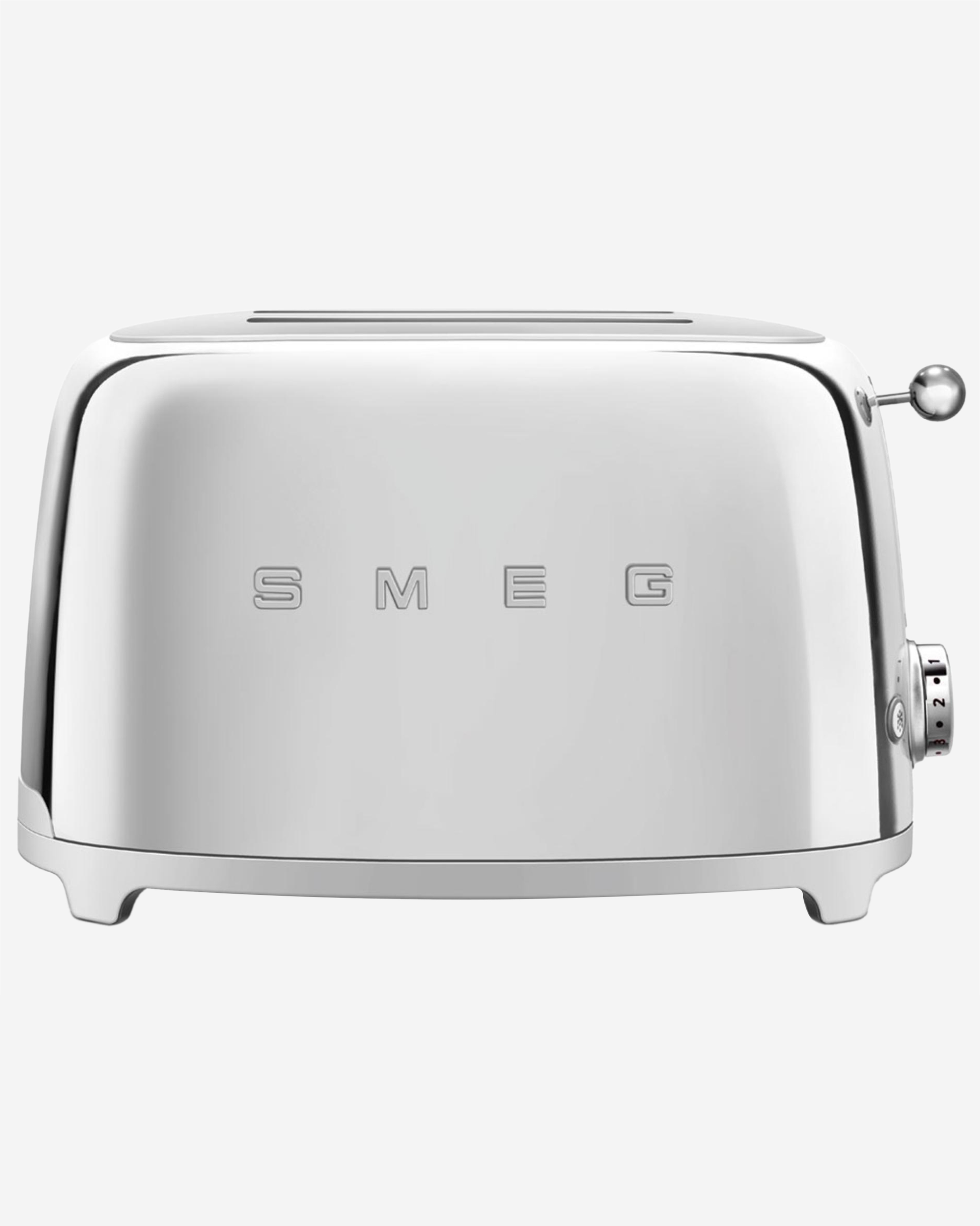 Smeg 2 slice toaster – chrome
