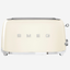 Smeg 4-Slice Toaster Cream