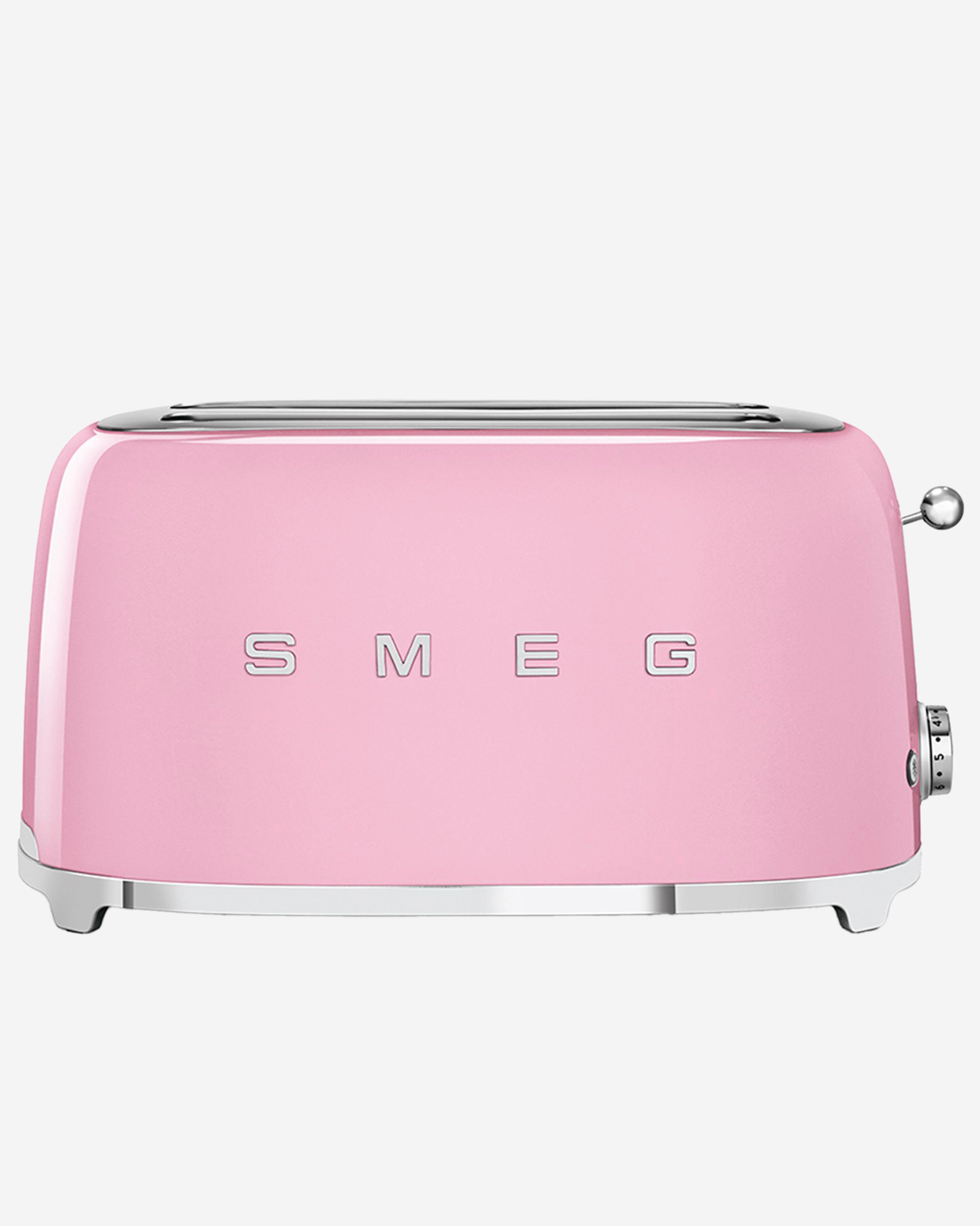 Smeg 4 slice toaster – pink
