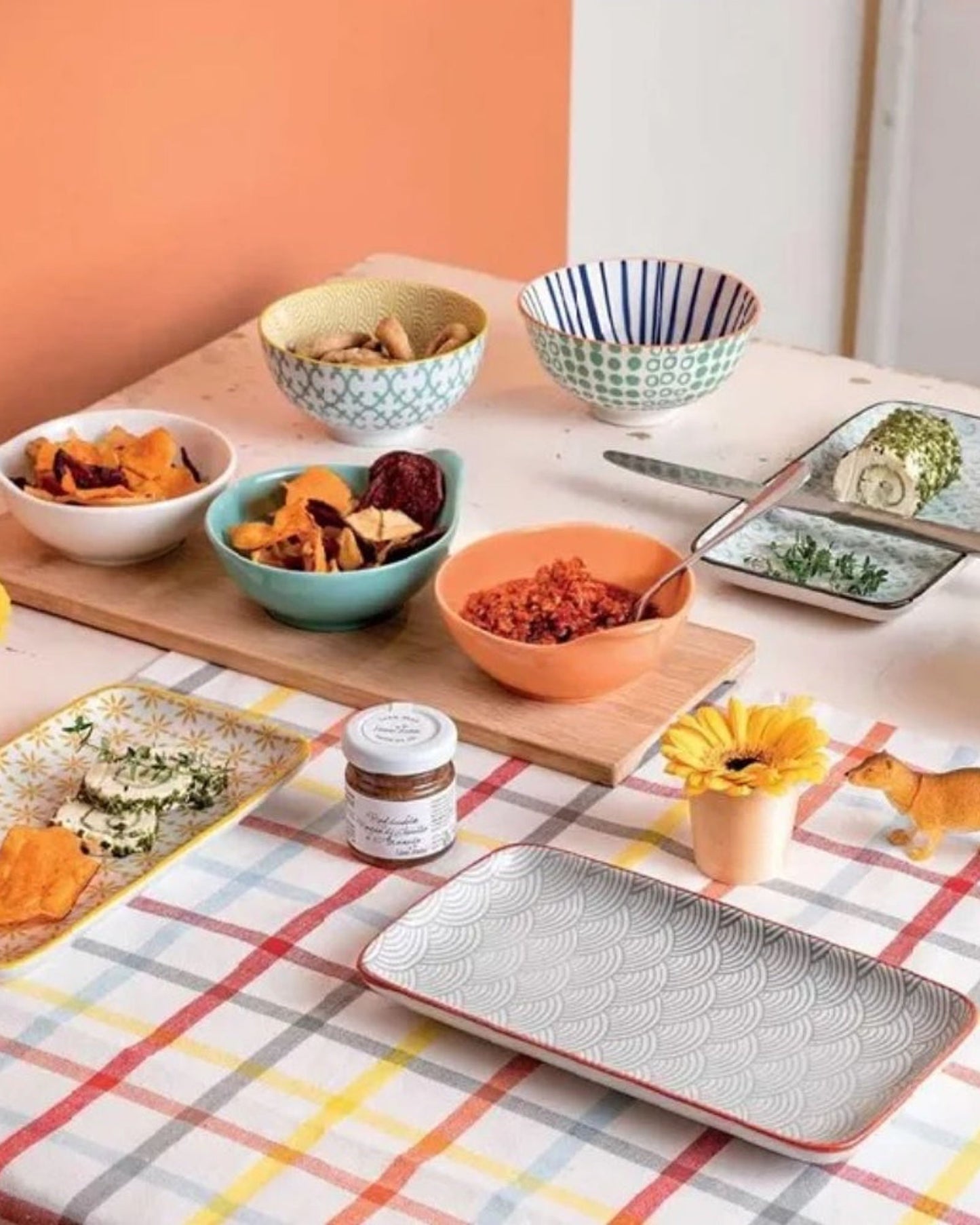 مجموعة أوعية توغنانا نيروبي مع صينية، 3 قطع