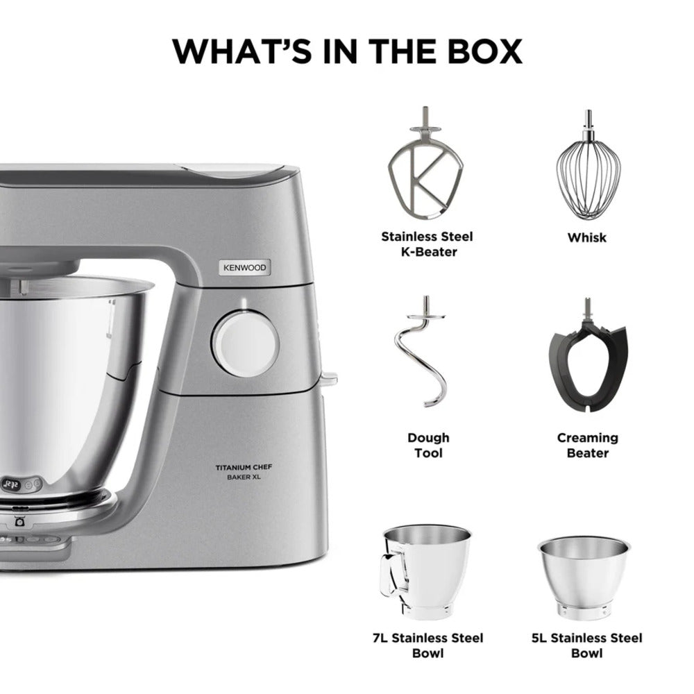 ماكينة مطبخ كينوود تيتانيوم شيف بيكر XL
