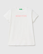 تي شيرت قطني 100% مع شعار