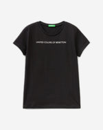 تي شيرت قطني 100% مع شعار